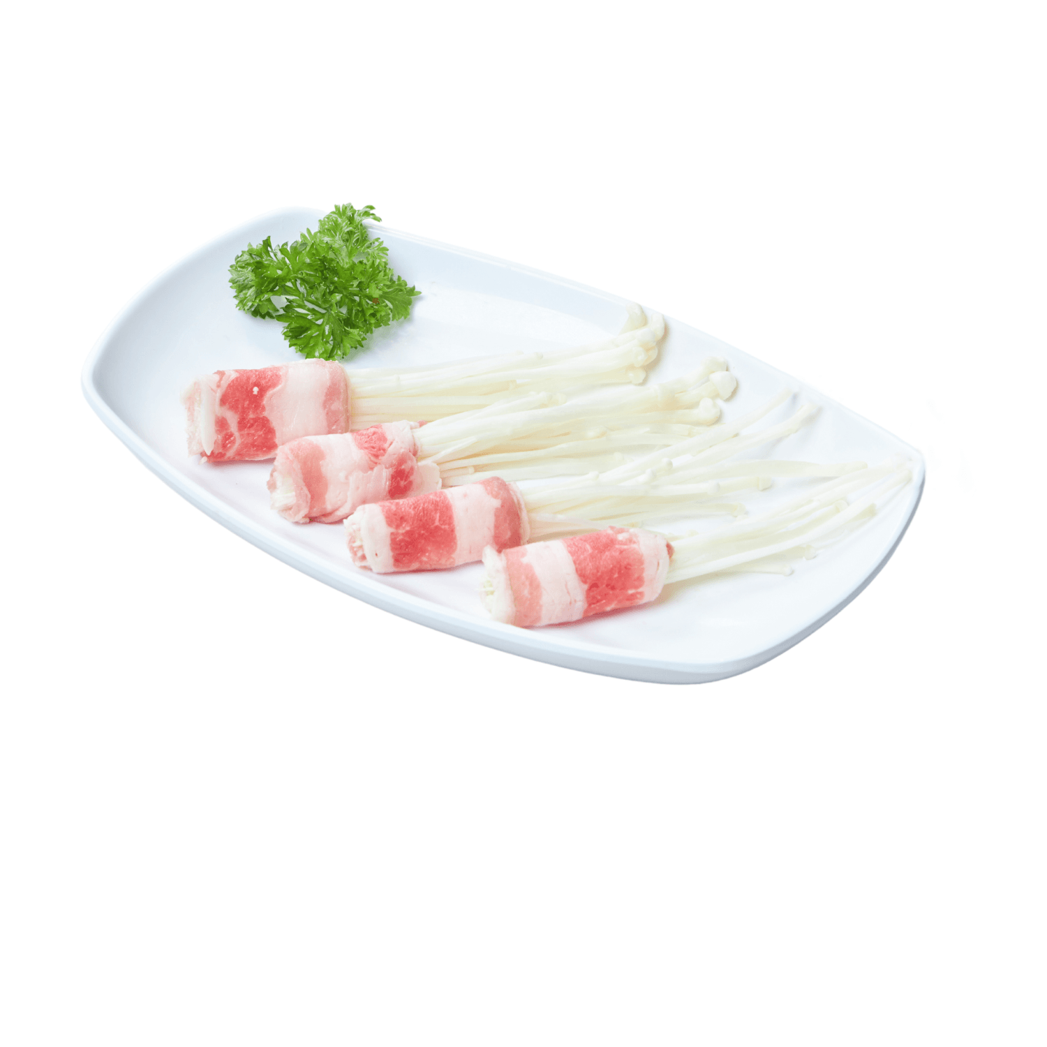 BA CHỈ BÒ MỸ CUỘN NẤM KIM CHÂM